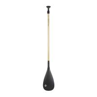 Two Bare Feet 2 Piece Bamboo Carbon Pro SUP Paddle - Black Extra Image 2 Preview